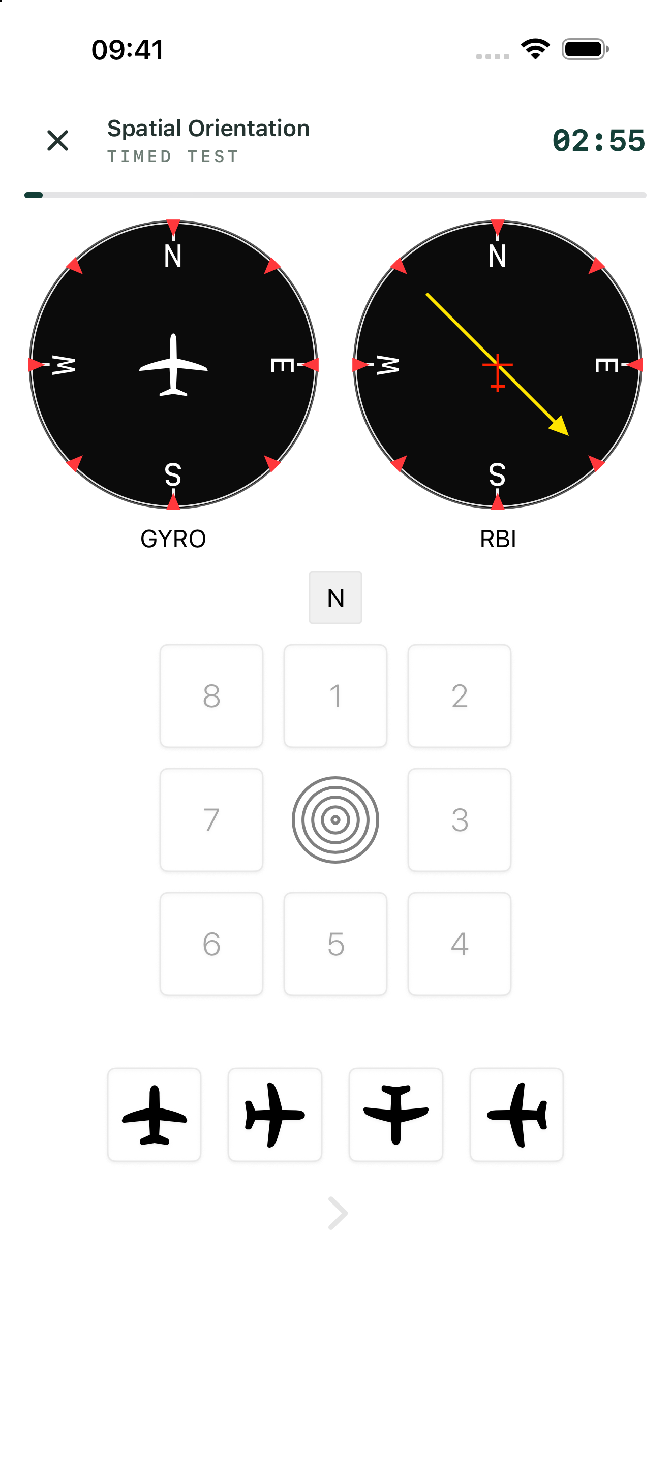 Pocket Cadet — Spatial Orientation